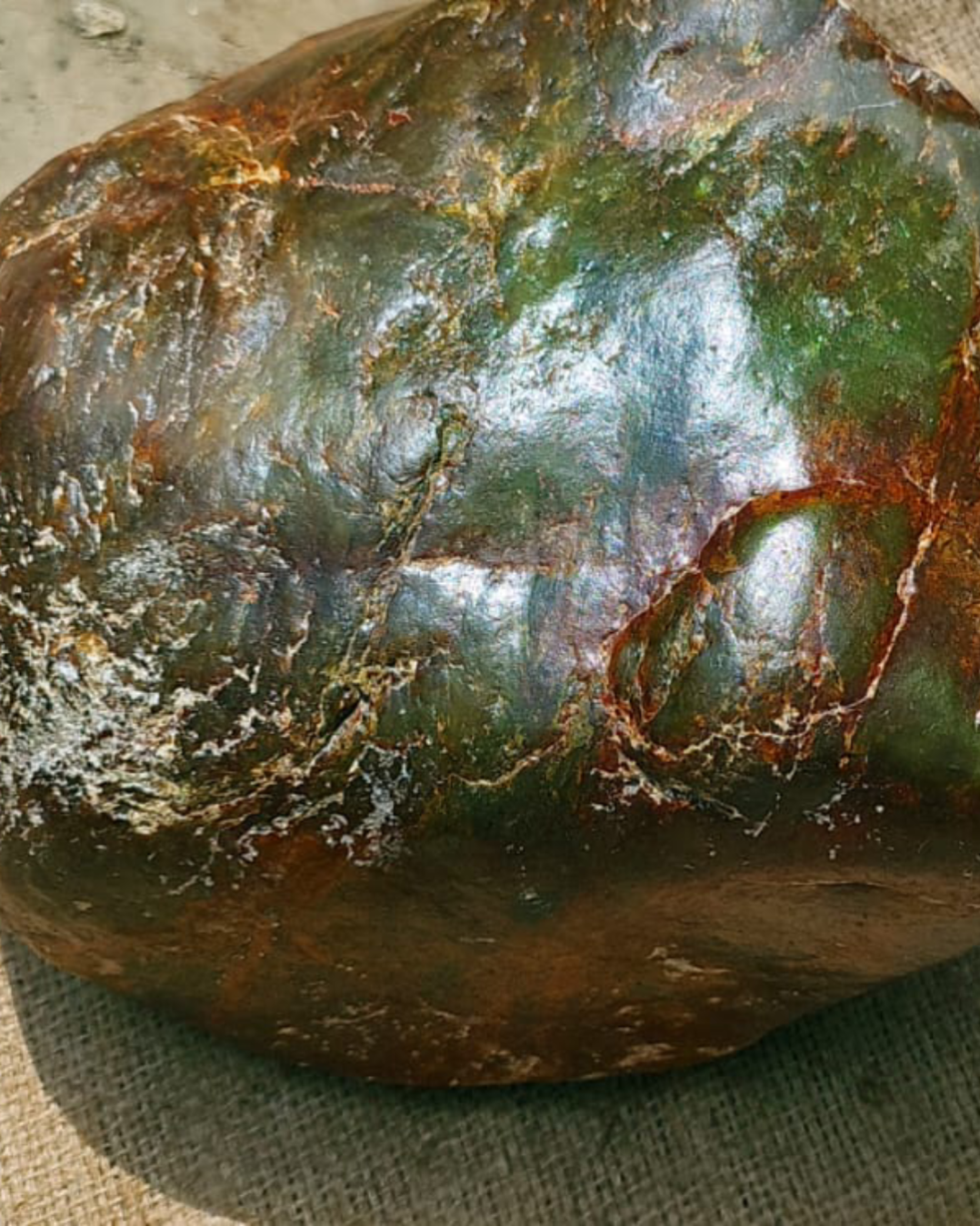 Natural Indonesian Green Nephrite Jade Raw Stone - 23.6 kg