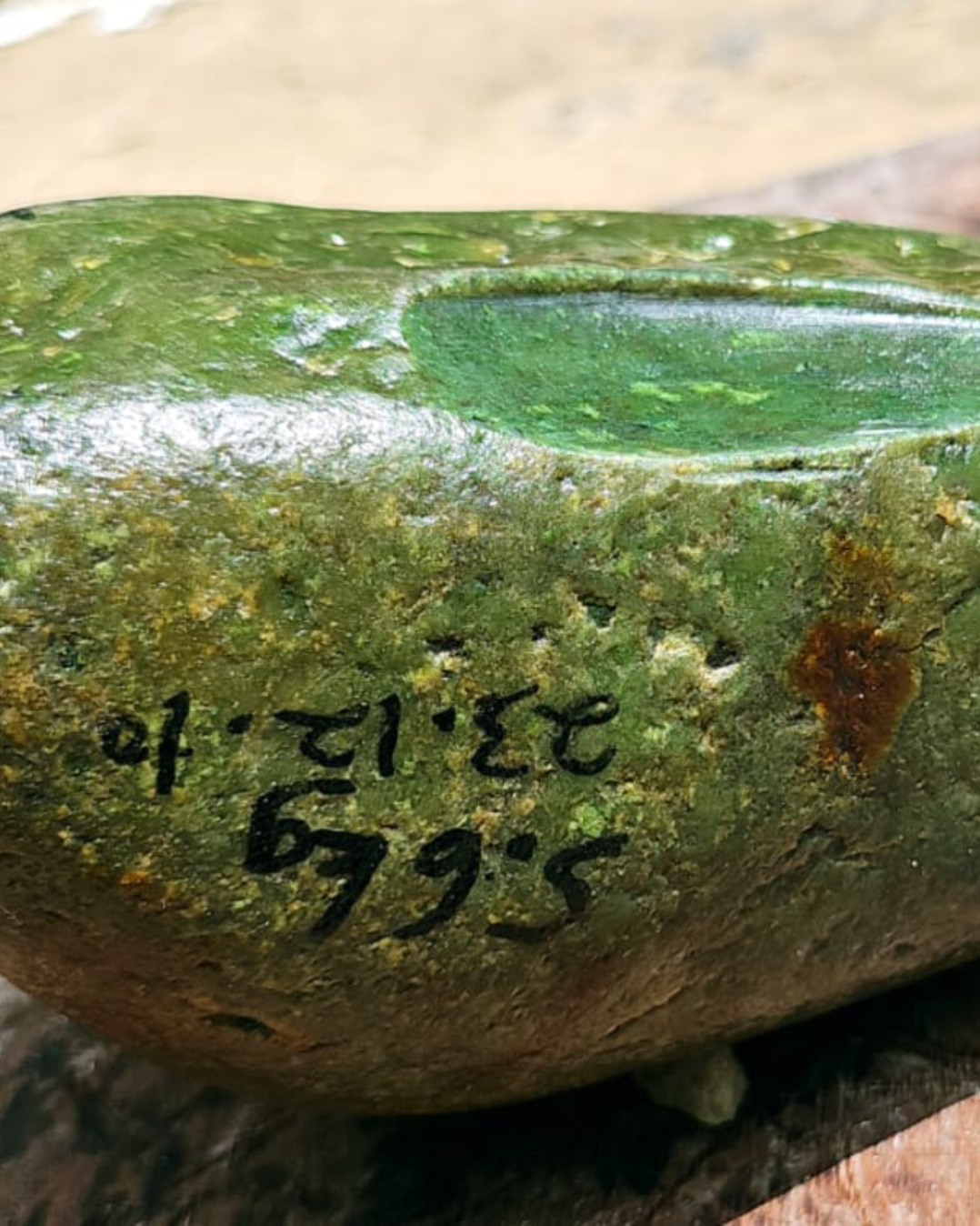 Natural Indonesian Green Nephrite Jade Raw Stone - 5.6 kg