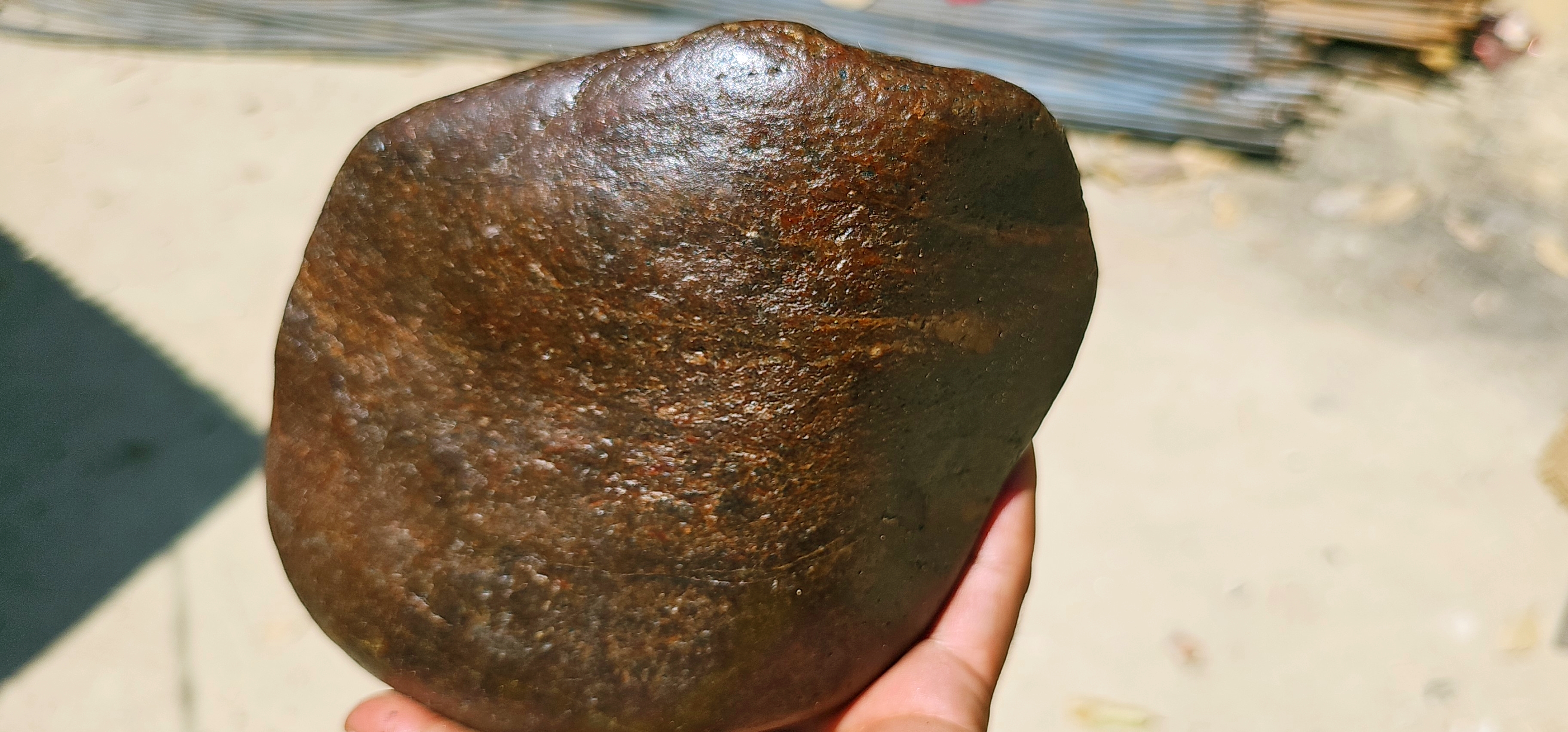 Aceh Natural Earthy Brown and Green Nephrite Jade Rough Stone – 2.1 KG
