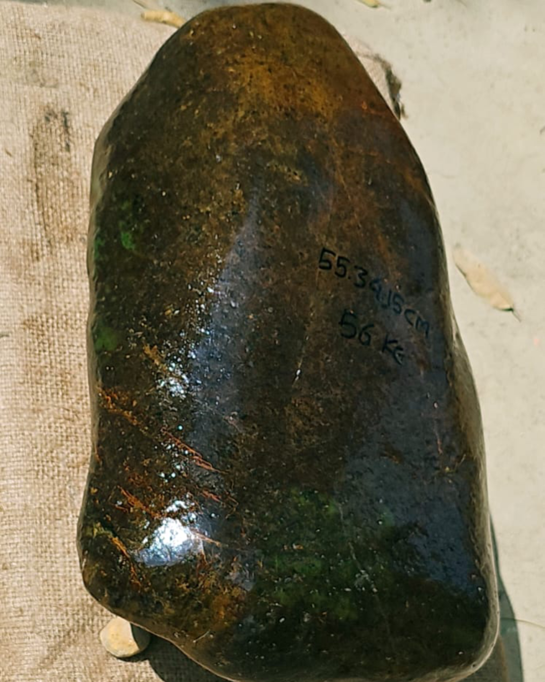 Rare Aceh Green Nephrite Jade Jumbo Masterpiece