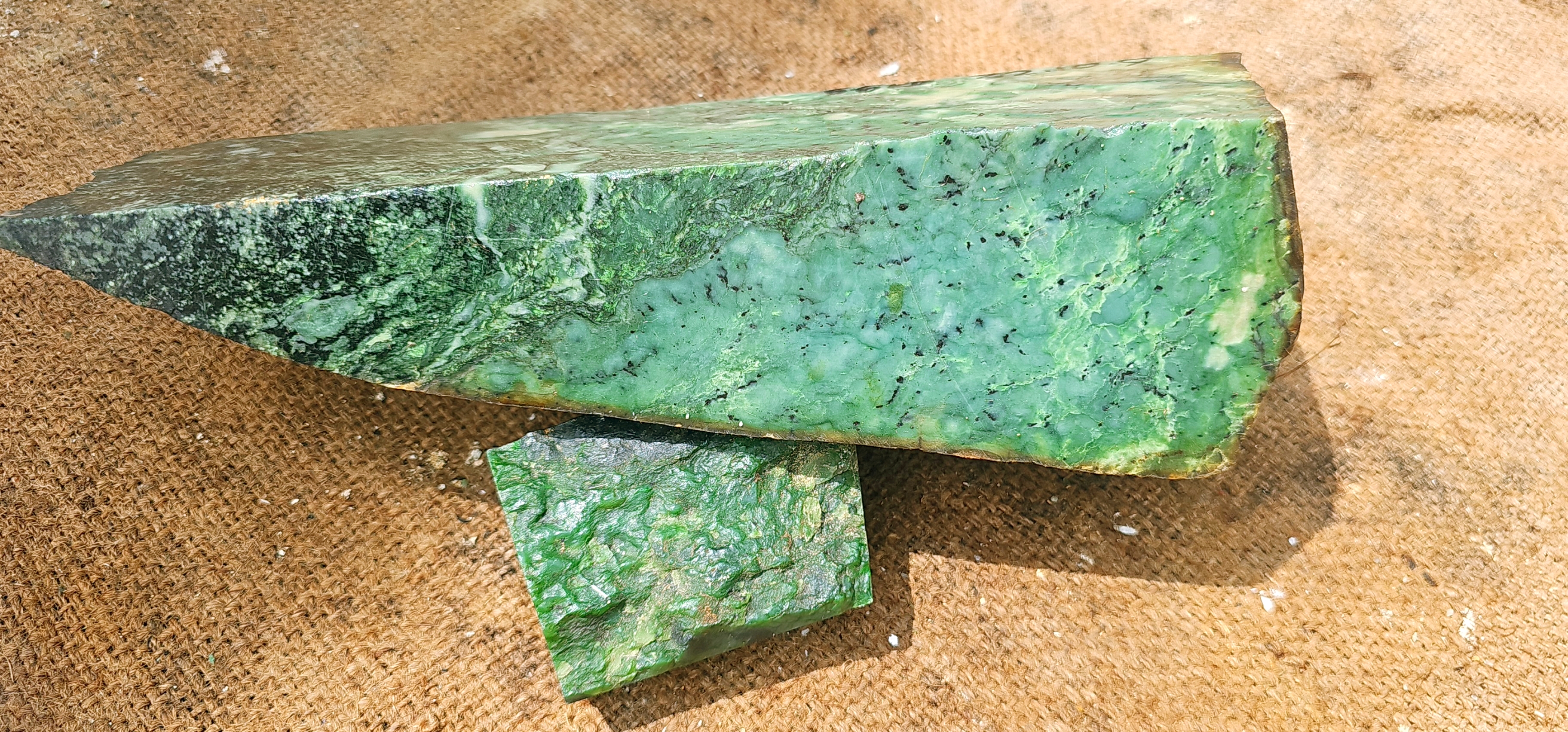 Natural Green Jade Rough Stone – 5.6 KG