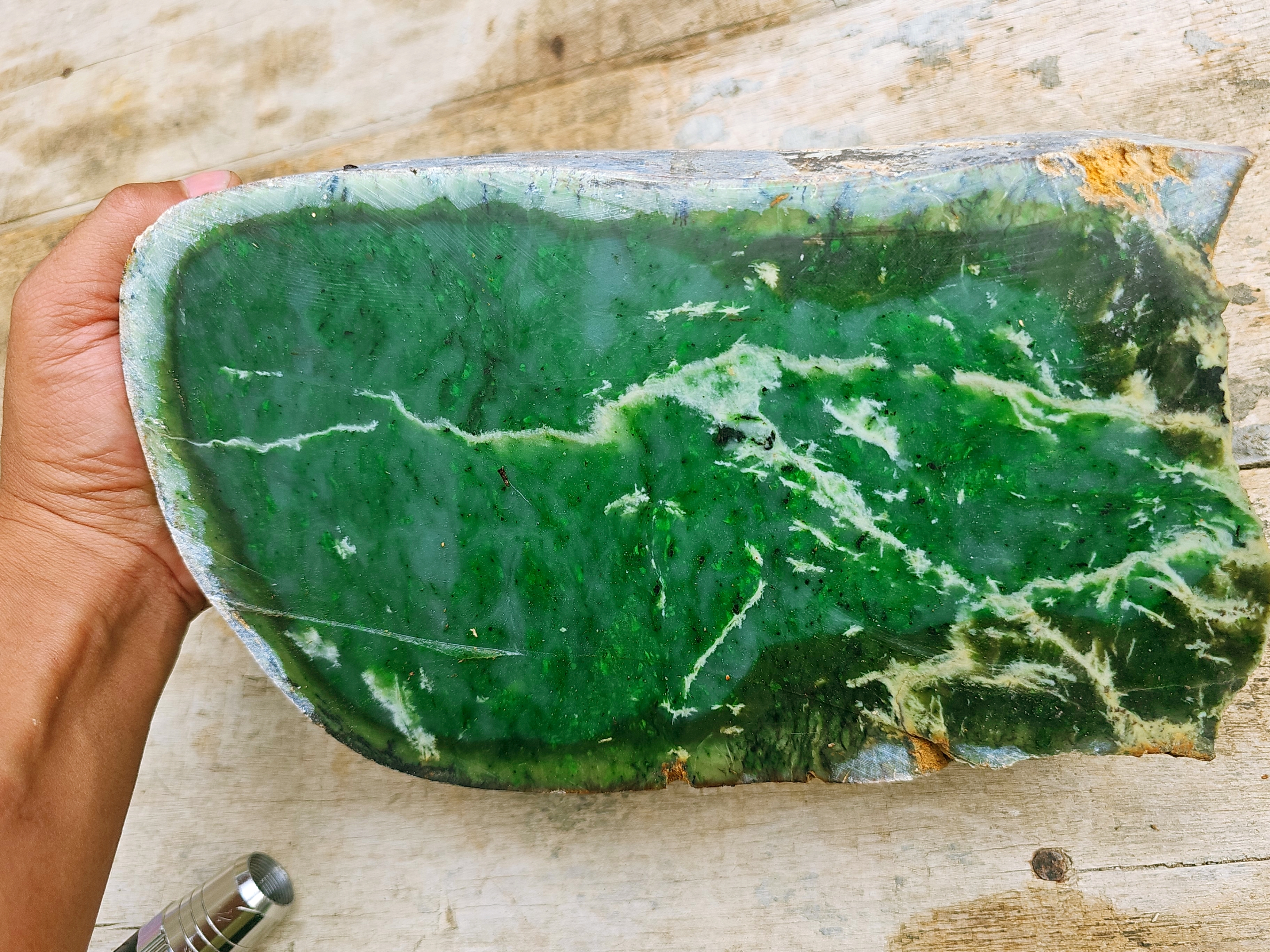 Natural Green Jade Rough Stone – 5.9 KG