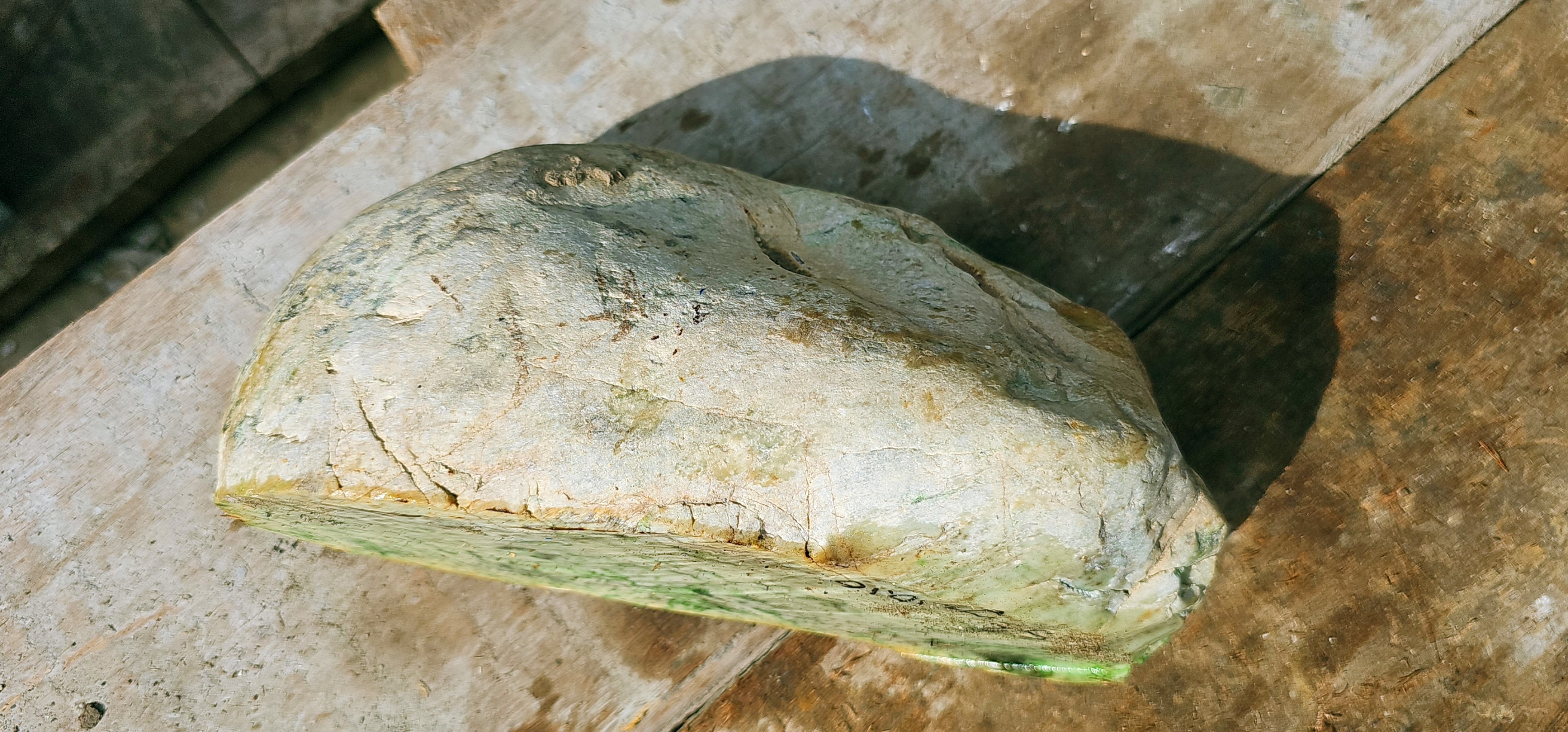Aceh Natural Vibrant Emerald Green Nephrite Jade Raw Stone – 5.2 KG