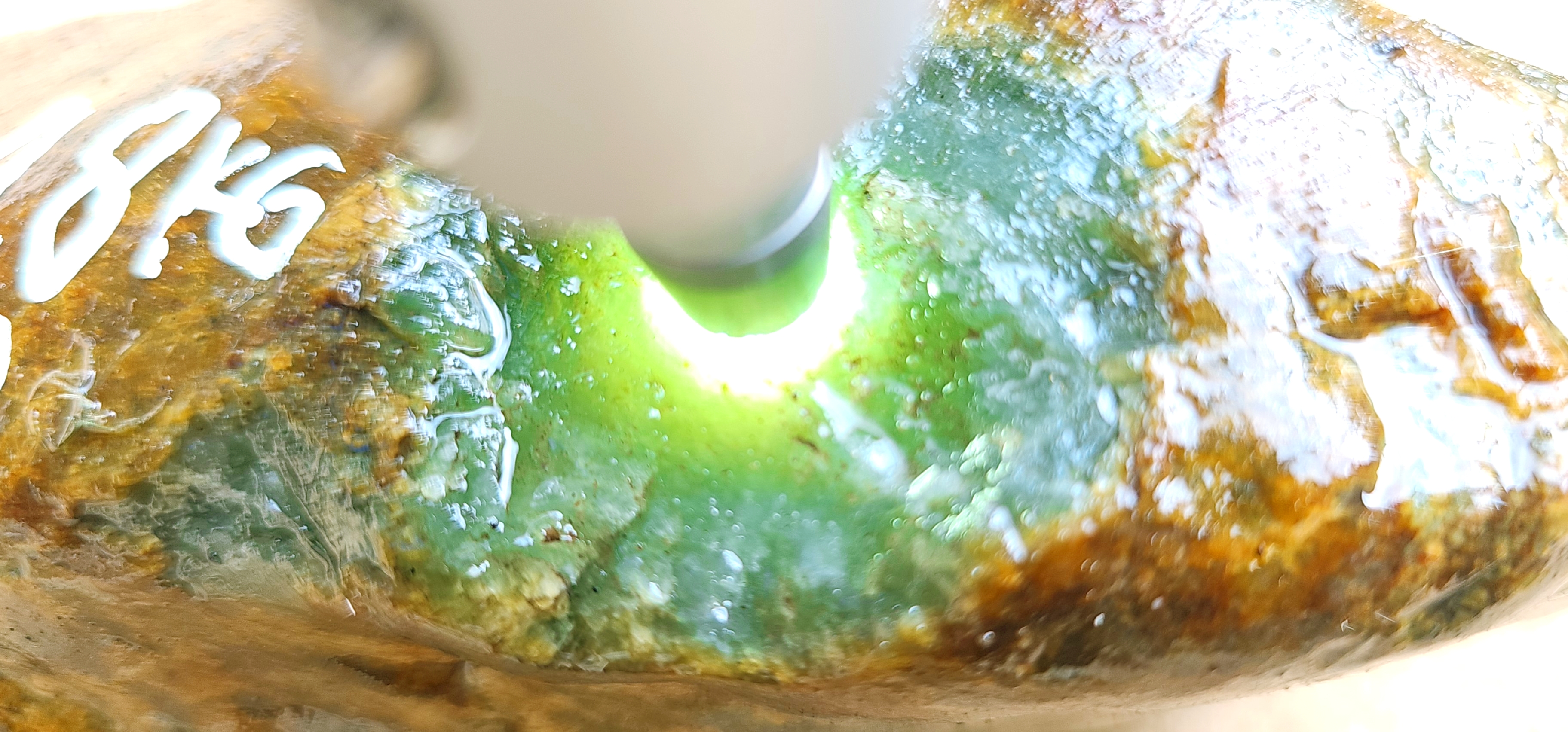 Aceh Natural Translucent Green Nephrite Jade Rough Stone – 4.8 KG