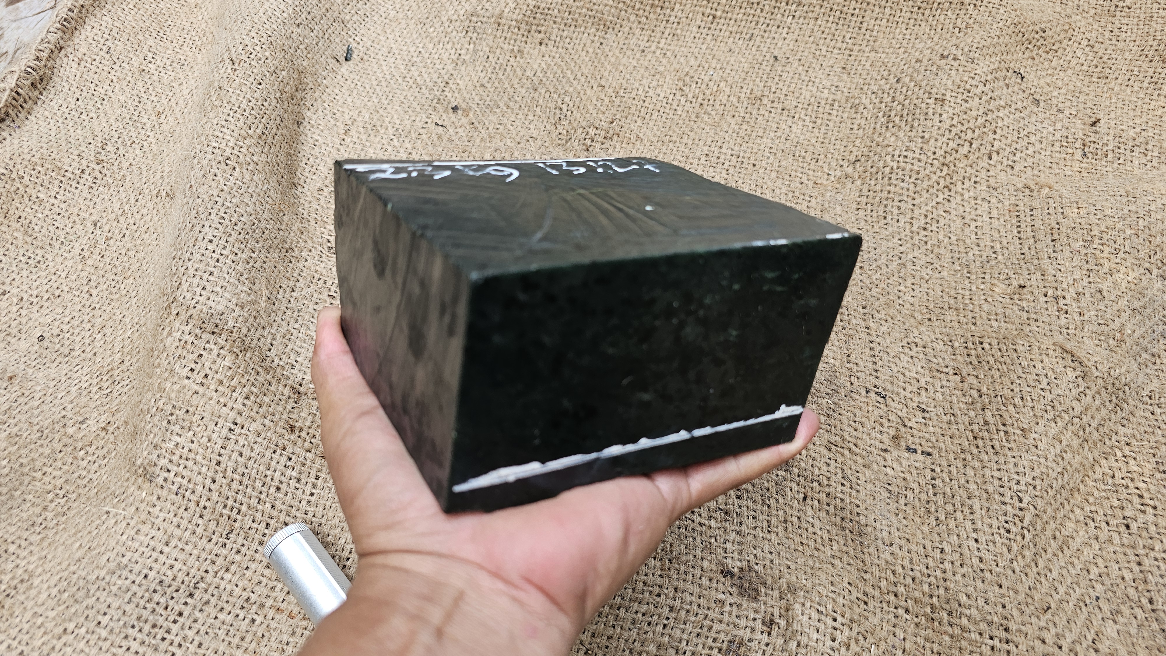 Aceh Natural Dark Green Jade Rough Stone – 2.3 KG