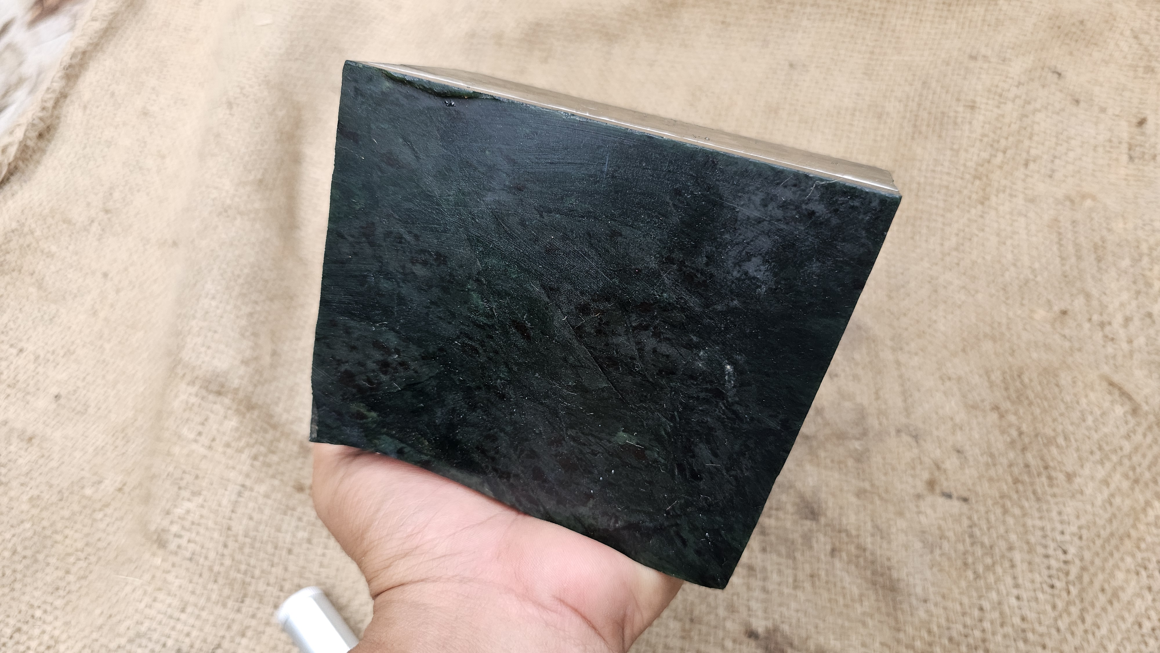 Aceh Natural Dark Green Jade Rough Stone – 2.3 KG