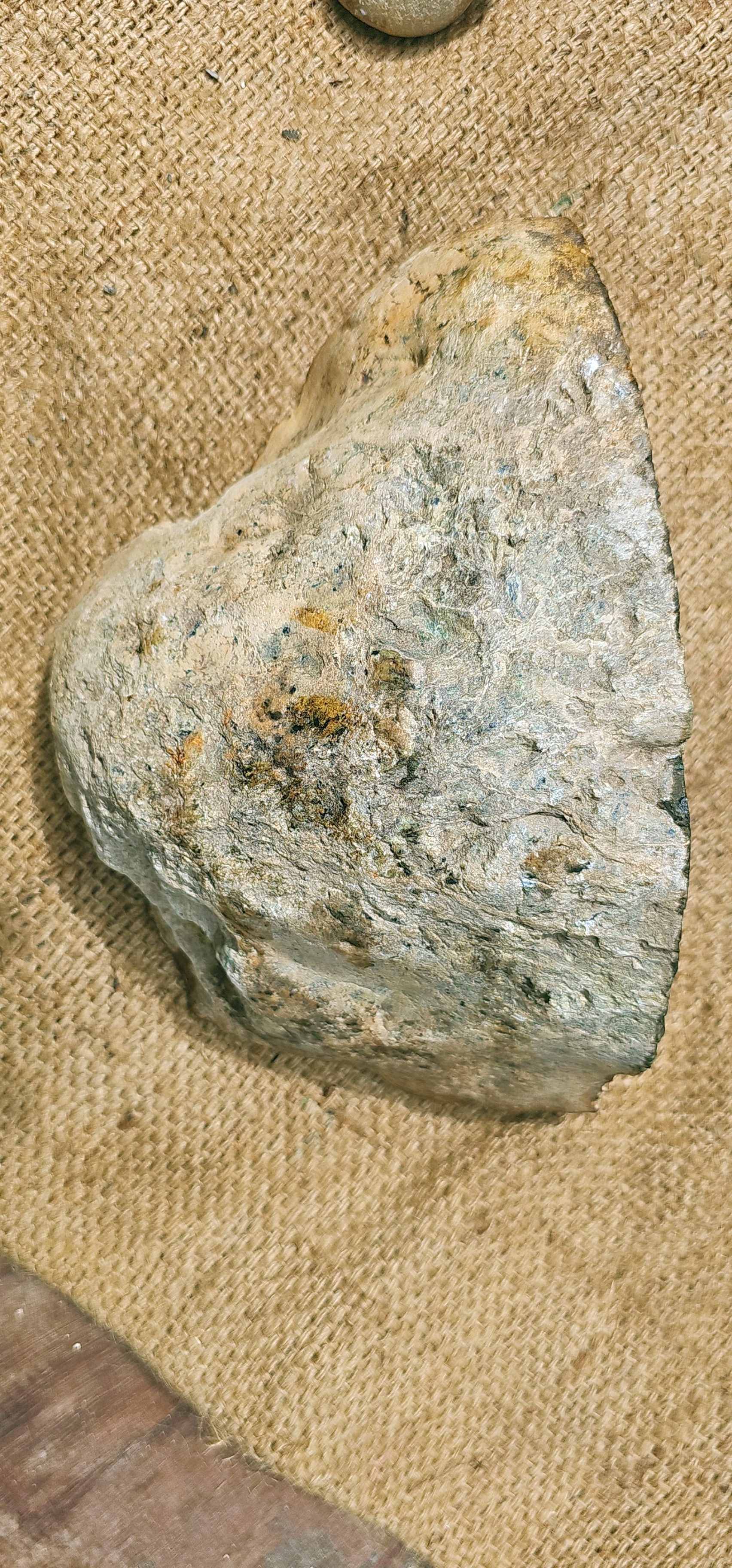 Aceh Natural Deep Moss Green Nephrite Jade with Organic Clouded Veining and Textured Rough Contours – 5 KG
