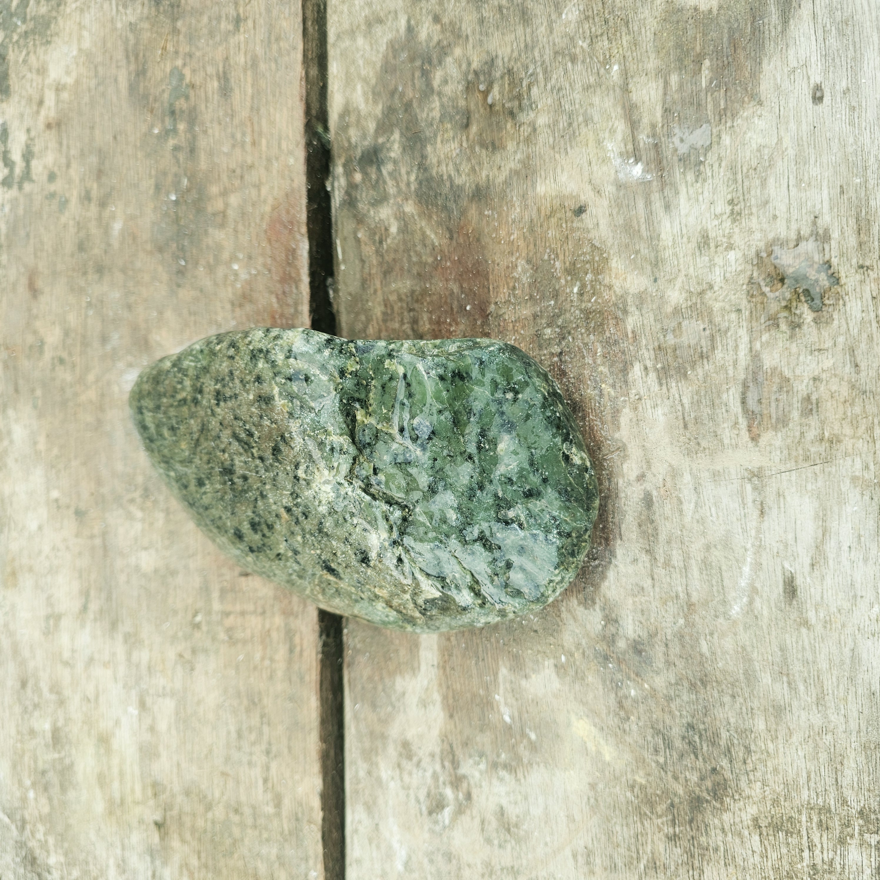 Aceh Natural Deep Forest Green Nephrite Jade with Organic Mottled Patches and Textured Rough Stone – 1.5 KG