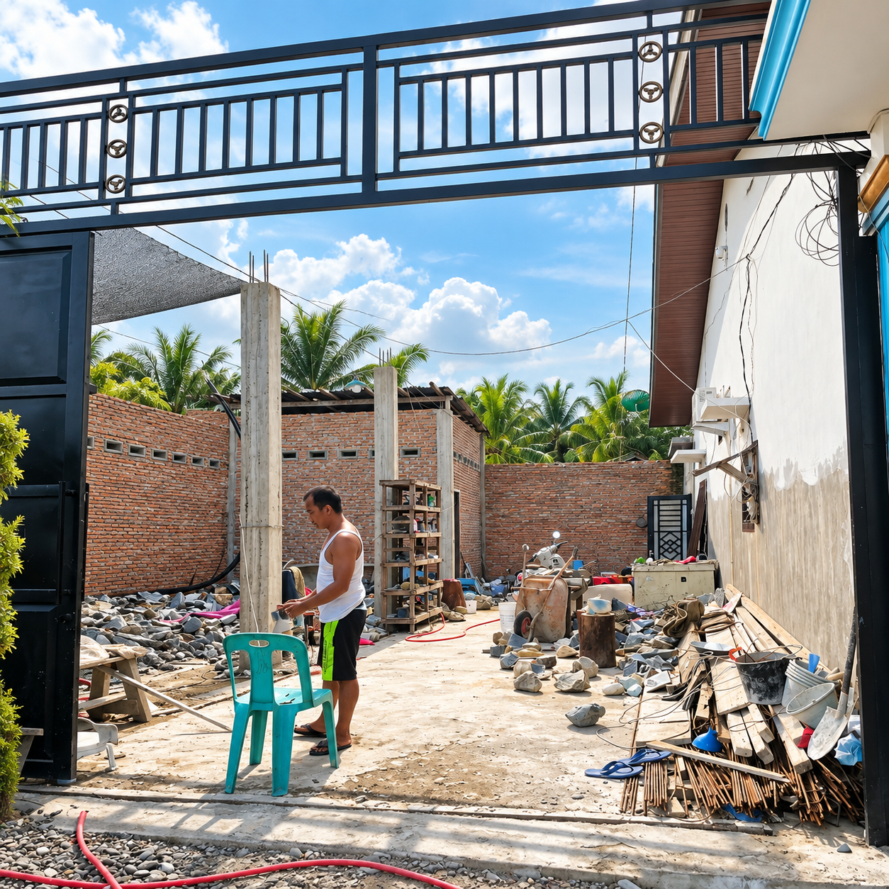 Inside the Aceh Stone Warehouse